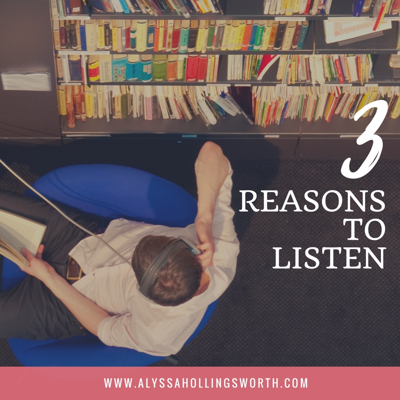 REASONS TO LISTEN WHILE REVISING