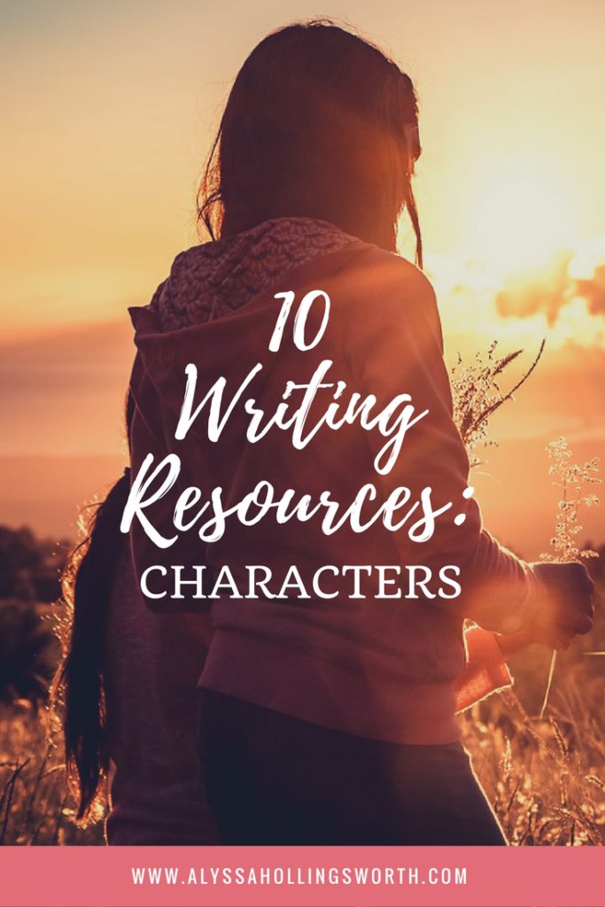 10 Writing Resources- Characters
