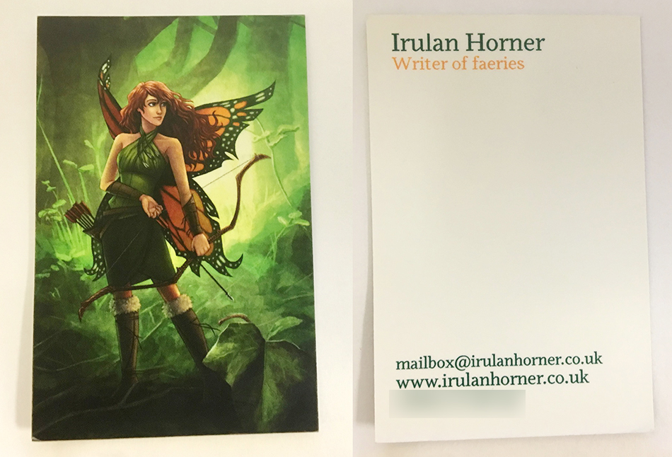 How to Design an Author Business Card