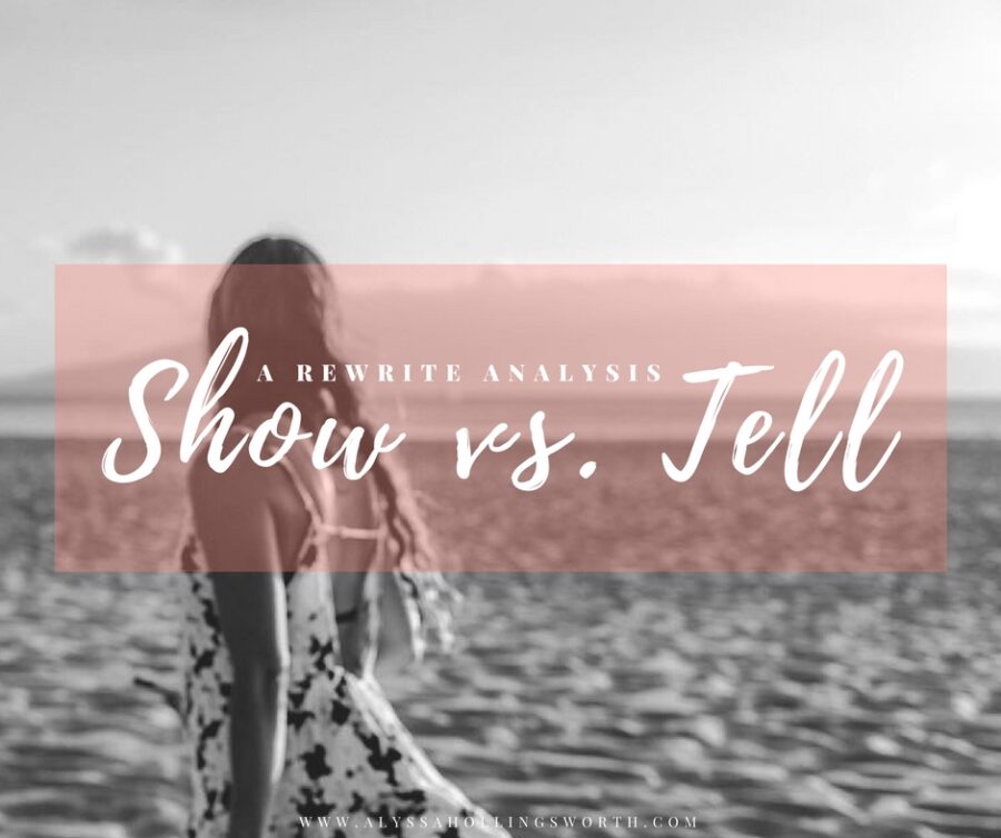 Show vs. Tell: A Rewrite Analysis
