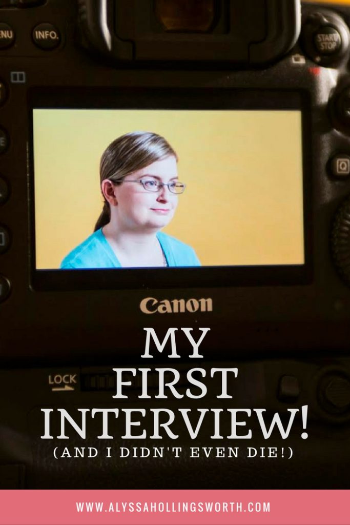 My First Interview